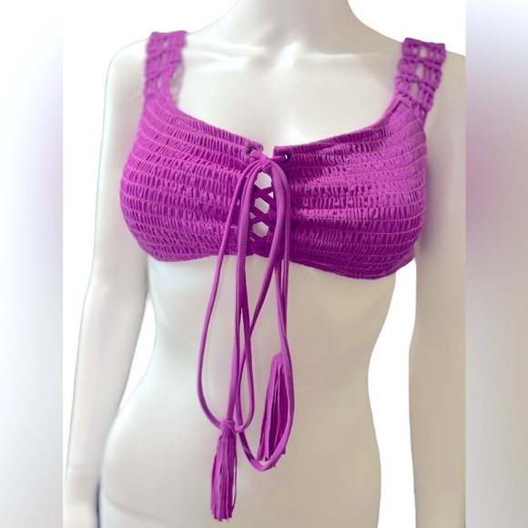 Sky Other - SKY Purple Swim Top  Sz Large   Preloved Excellent Condition
